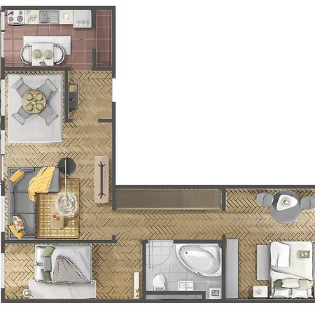 Sunbeam Cloud Old Town City View Renovated Apartment Belgrade